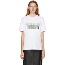 MSGM White DÃ©gradÃ© T-Shirt