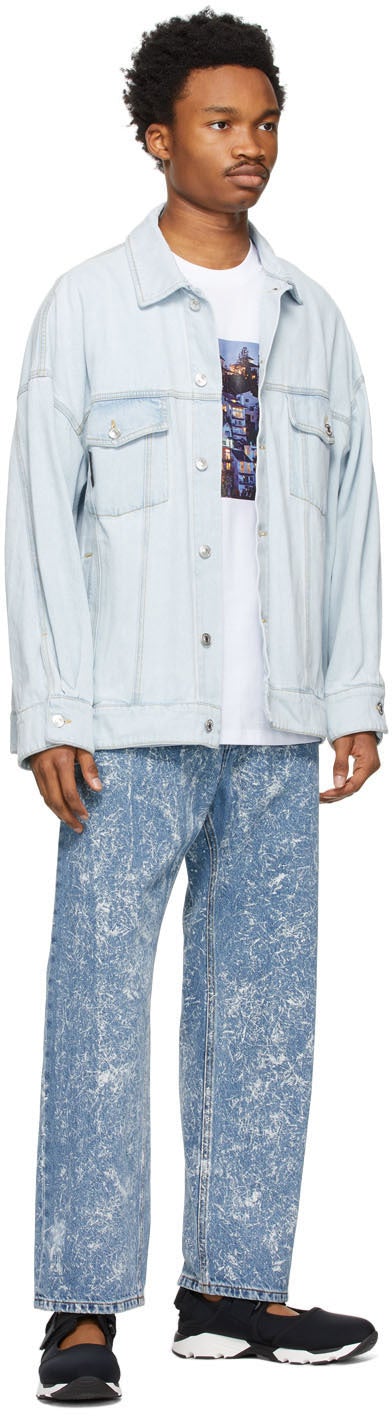 MSGM White Seth Armstrong Edition Laurel Canyon T-Shirt