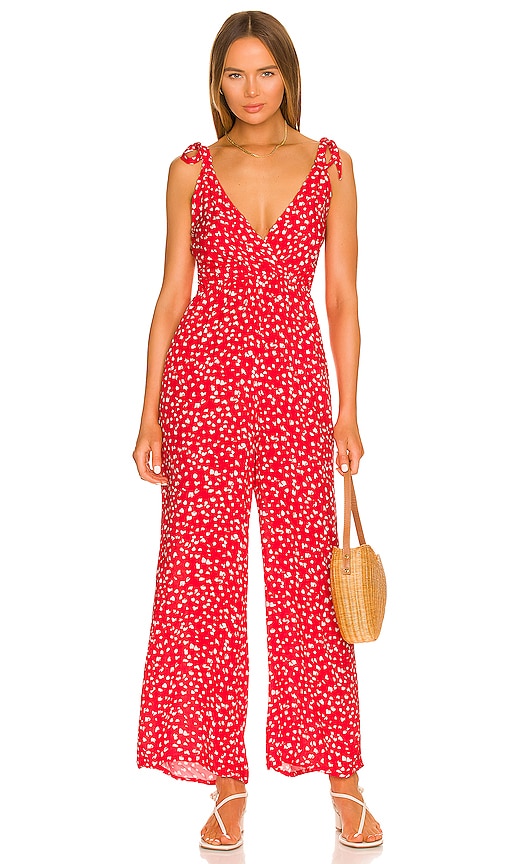 Maaji Kennedy Jumpsuit in Red Maaji Kennedy Suit en rouge Maaji Kennedy穿着红色的连身裤