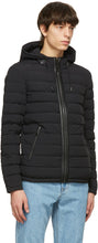 Mackage Black Down Stretch Mike Jacket