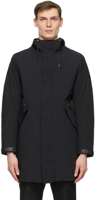 Mackage Black Hektor 2-In-1 Rain Coat - Manteau de pluie Hektor Noir Hektor 2 en 1 - 맥락 블랙 히스토 2-in-1 비 코트