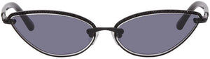 Magda Butrym Black Linda Farrow Edition Cat-Eye Sunglasses - Magda Butrym Noir Linda Farrow Edition Lunettes de soleil Cat-Eye Cat - Magda Butrym 블랙 Linda Farrow Edition 고양이 눈 선글라스