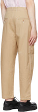 Maison KitsunÃ© Beige 2 Pleats Trousers