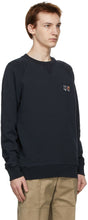 Maison KitsunÃ© Black Double Fox Head Classic Sweatshirt