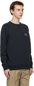 Maison KitsunÃ© Black Double Fox Head Classic Sweatshirt