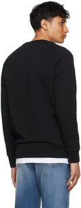 Maison KitsunÃ© Black 'Palais Royal' Classic Sweatshirt