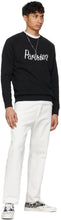 Maison KitsunÃ© Black 'Parisien' Classic Sweatshirt