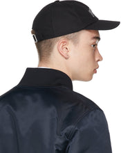 Maison KitsunÃ© Black Varsity Fox Cap