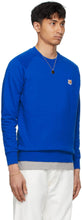 Maison KitsunÃ© Blue Fox Head Patch Classic Sweatshirt
