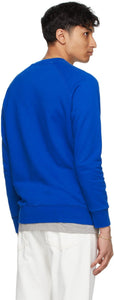 Maison KitsunÃ© Blue Fox Head Patch Classic Sweatshirt