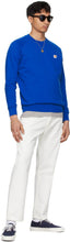 Maison KitsunÃ© Blue Fox Head Patch Classic Sweatshirt