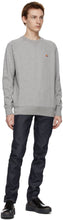 Maison KitsunÃ© Grey Fox Head Sweatshirt