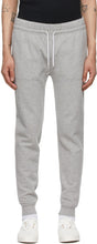 Maison KitsunÃ© Grey Tricolor Fox Patch Classic Lounge Pants - Maison Kitsuné Gris Tricolor Fox Patch Classic Lounge Pants - Maison Kitsuné © Gray Tricolor Fox Patch 클래식 라운지 바지