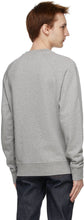 Maison KitsunÃ© Grey Tricolor Fox Patch Sweatshirt