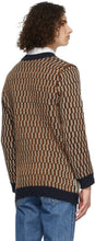 Maison KitsunÃ© Multicolor Jacquard Pullover Sweater