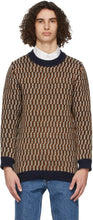 Maison KitsunÃ© Multicolor Jacquard Pullover Sweater - MAISON KITSUNÉE Pull Multicolor Jacquard Pullover - Maison KitsunÃ © Multicolor Jacquard Pullover 스웨터