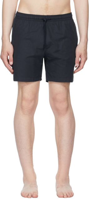 Maison KitsunÃ© Navy Chillax Fox Swim Shorts - Maison Kitsuné Navy Chillax Fox Swim Short - Maison KitsunÃ © Navy chillax fox 수영 반바지