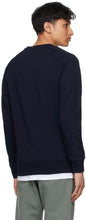 Maison KitsunÃ© Navy 'Parisien' Classic Sweatshirt