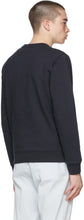 Maison KitsunÃ© Navy 'Parisien' Mirror Sweatshirt