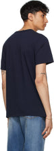 Maison KitsunÃ© Navy Profile Fox Patch Pocket T-Shirt