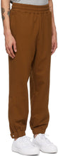 Maison KitsunÃ© SSENSE Exclusive Brown Puma Edition Heavy Lounge Pants