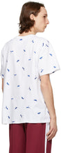 Maison KitsunÃ© SSENSE Exclusive White Puma Edition All Over T-Shirt