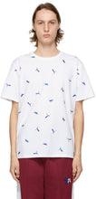 Maison KitsunÃ© SSENSE Exclusive White Puma Edition All Over T-Shirt - Maison Kitsuné Ssense EXCLUSIVE PUMA PUMA EDITION TOUT T-SHIRT - Maison KitsunÃ © Ssense 독점적 인 화이트 푸마 판