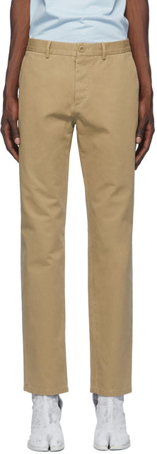 Maison Margiela Beige Chino Trousers - MAISON MARGIELA BEIGE CHINO Pantalons - Maison Margiela 베이지 치노 바지
