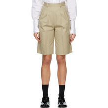 Maison Margiela Beige City Shorts - MAISON MARGIELA BEIGE CITY short - Maison Margiela Beige City Shorts.