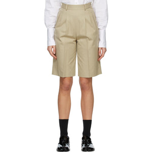 Maison Margiela Beige City Shorts - MAISON MARGIELA BEIGE CITY short - Maison Margiela Beige City Shorts.