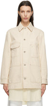 Maison Margiela Beige Denim Sport Jacket - Maison Margiela Beige Jacket Sport Denim - Maison Margiela 베이지 데님 스포츠 재킷