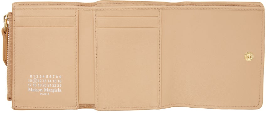 Maison Margiela Beige Glam Slam Wallet – BlackSkinny