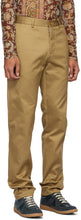 Maison Margiela Beige Mercerized Gabardine Trousers