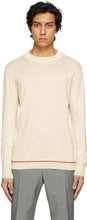 Maison Margiela Beige Mock Neck Sweater - Pull de la Maison Margiela Beige Beige - Maison Margiela Beige Mock Neck Sweater.
