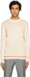 Maison Margiela Beige Mock Neck Sweater - Pull de la Maison Margiela Beige Beige - Maison Margiela Beige Mock Neck Sweater.