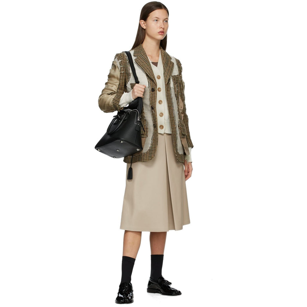 Maison Margiela Beige Pleated Shorts