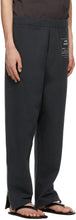 Maison Margiela Black '1CON' Lounge Pants