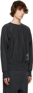 Maison Margiela Black '1CON' Sweatshirt