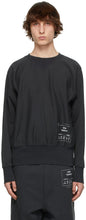 Maison Margiela Black '1CON' Sweatshirt - Sweat-shirt Maison Margiela Black '1Con' - Maison Margiela Black '1con'스웨터