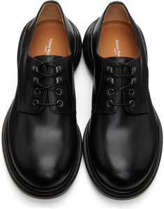 Maison Margiela Black Airbag Lace-Up Boots