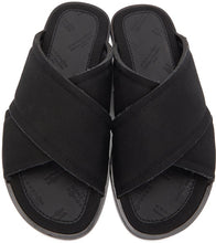 Maison Margiela Black Canvas Sandals