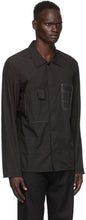 Maison Margiela Black Garment-Dyed Shirt