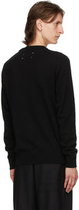 Maison Margiela Black Gauge 12 Sweater