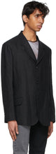 Maison Margiela Black Linen Blazer