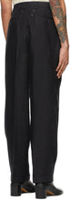 Maison Margiela Black Linen Trousers