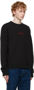 Maison Margiela Black Logo Sweatshirt