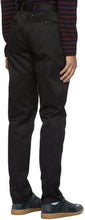 Maison Margiela Black Mercerized Gabardine Trousers