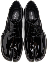 Maison Margiela Black Patent Tabi Derbys