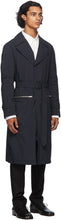 Maison Margiela Black Recycled Packable Trench Coat