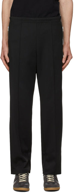 Maison Margiela Black Rodier Lounge Pants - MAISON MARGIELA NOIR RODIER LOUNGE PANTALES - Maison Margiela 블랙 Rodier 라운지 바지